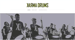 Desktop Screenshot of karmadrums.net